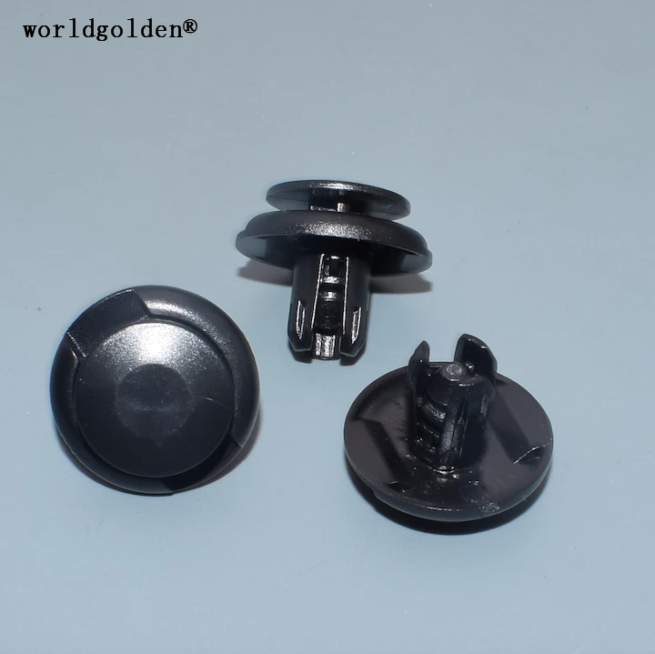 worldgolden 10 шт. автозастежки фиксатор нажимного типа для Honda # 91512-SX0-003(91512SX0003), Mitsishi # MU 000319 ,MR 220501