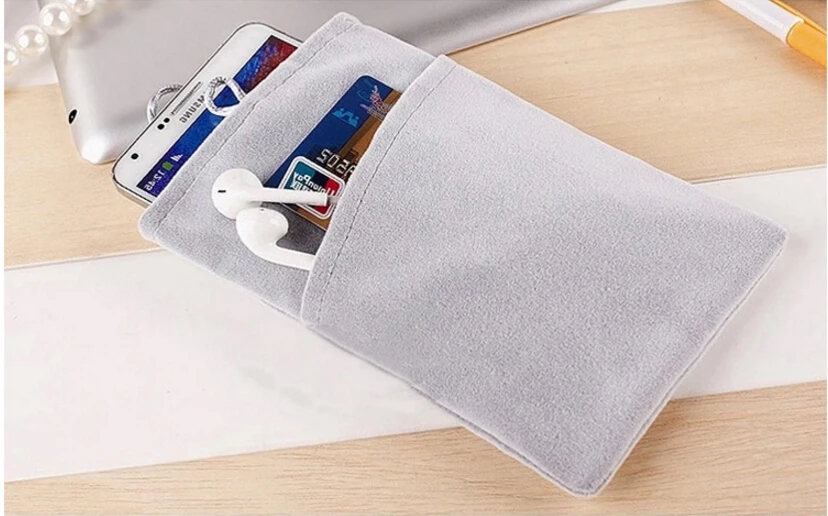 FSSOBOTLUN,8 Colors,For iPhone14 13 12 11 pro max /XS MAX Case Colorful 6.7 inch Flannel Soft Cloth Pouch Bag Case Pocket