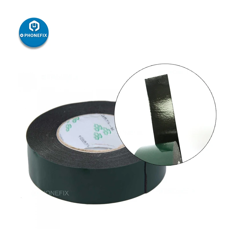 1PC 5m nastri adesivi in schiuma acrilica a doppia faccia in spugna nera larghezza 10mm 15mm 20mm 30mm gomma spugna resistente alle alte Temperature
