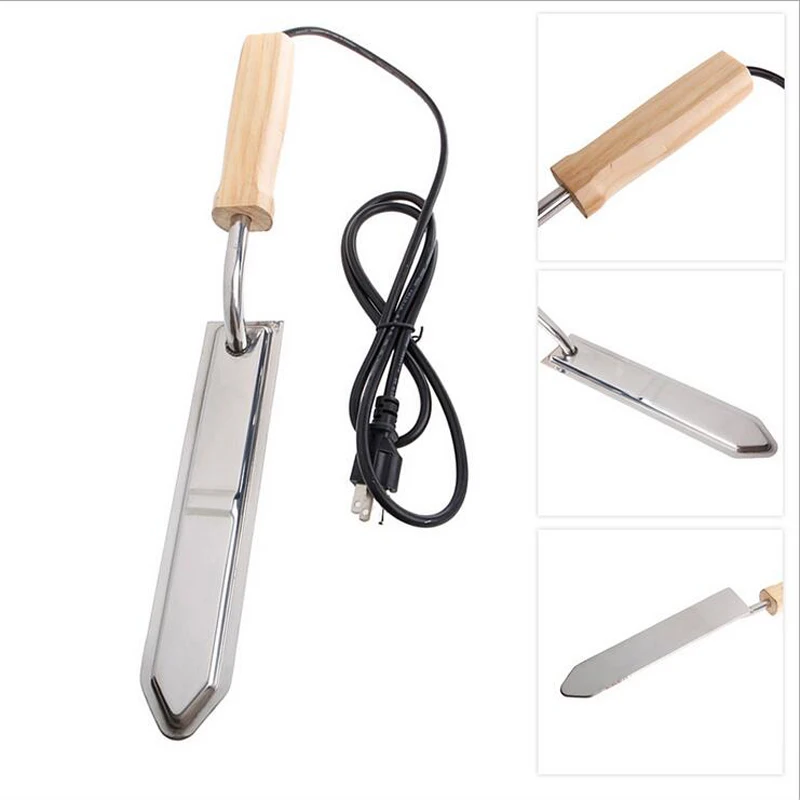 Electric Stainless Steel Scraping Honey Uncapping Knife Beekeeping Equipment Bee