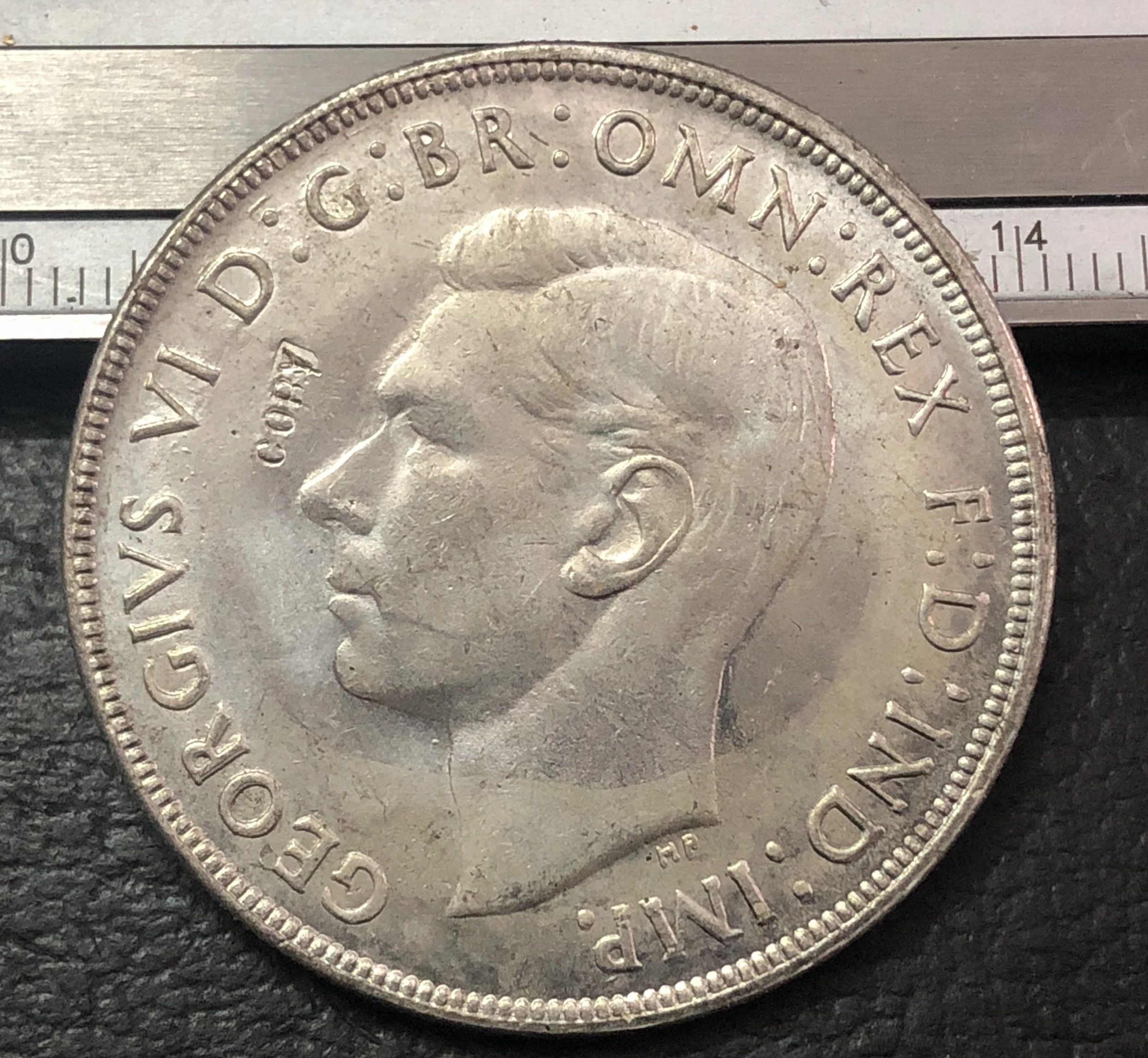 Australia 1938 ONE CROWN - George VI with 