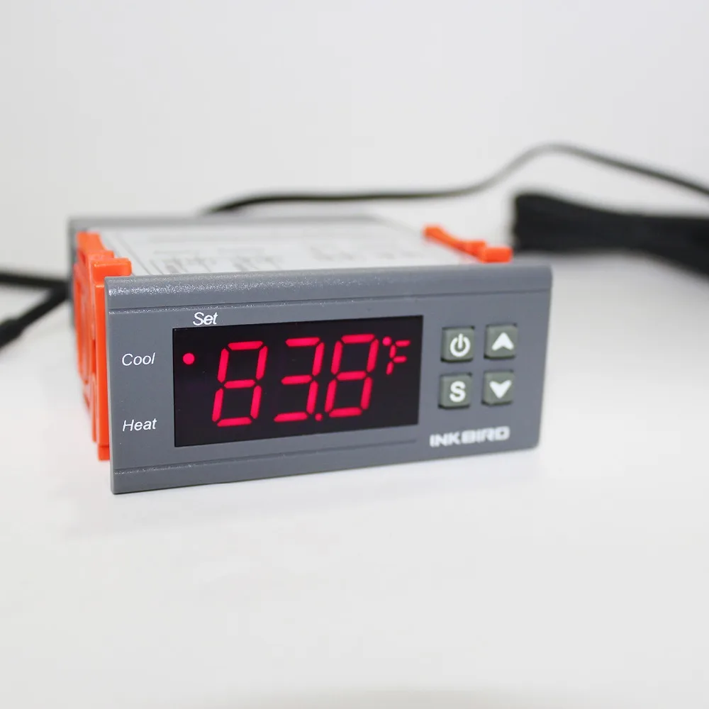 Imagem -03 - Inkbird-controlador Eletrônico Digital de Calor e Temperatura Fria Itc1000 Fahrenheit e Centígrados Relé Duplo Termostato Sensor Ntc