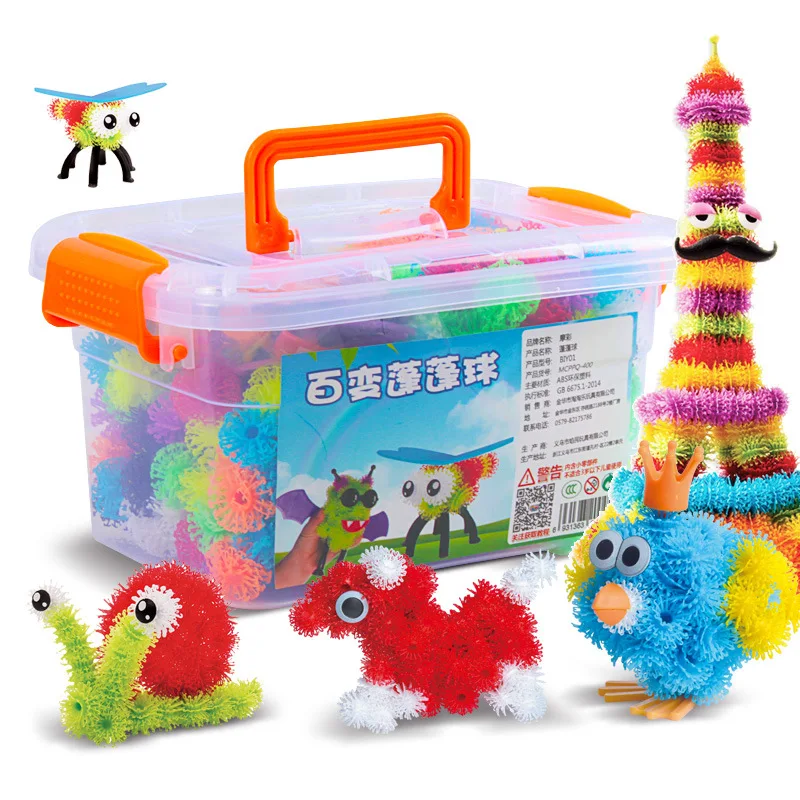 

Model Building Kits Brinquedos 300 PCS Educational Toys For Children Girls Cartoon Oyuncak Building Blocks Toys