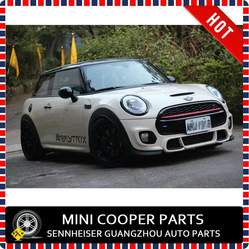 Brand New ABS Plastic UV Protected Mini Ray Style Red Color Front Grille Cover For 2014-on mini cooper F55 F56 F57 (1Pcs/set)