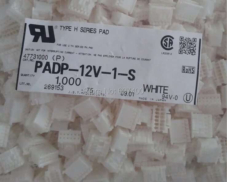 PADP-12V-1-S CONN PAD HOUSING 12 POS 2MM Connectors terminals housings 100% new and Original parts