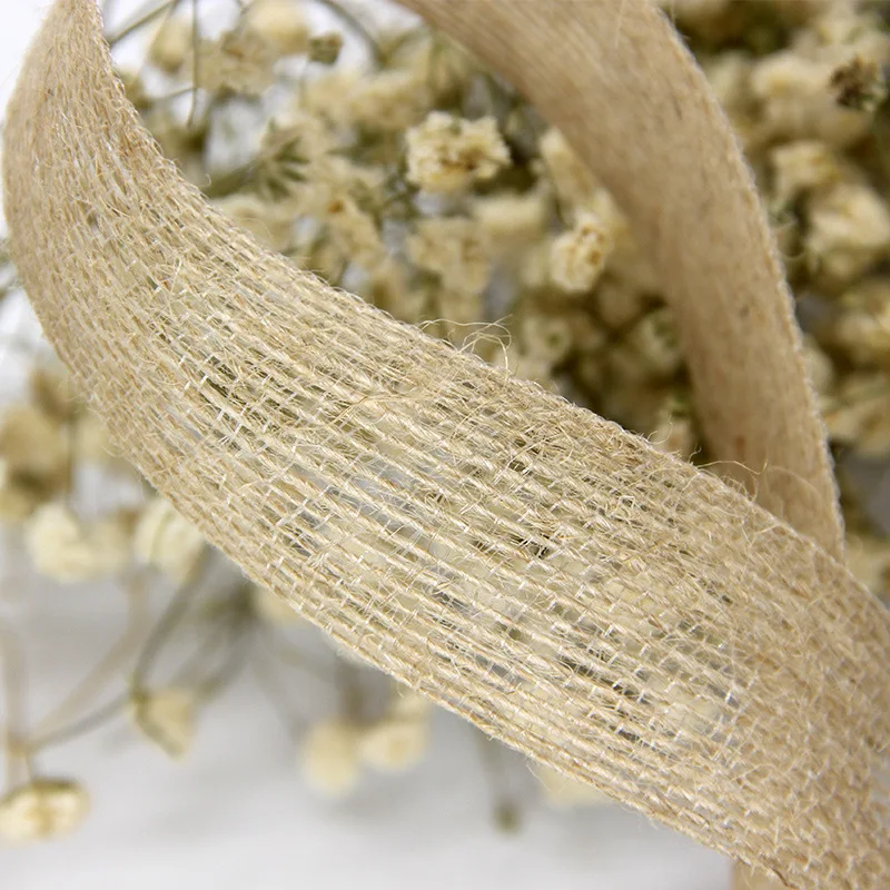 

jute Woven Fish silk hemp rope manual DIY accessories Ingredients Florist accessories Braided linen Accessories