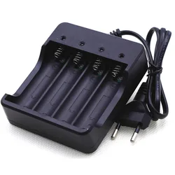 Znter 3.7V 18650 Charger Li-ion Battery 4.2V Four Slot Line Charge Full from Shutdown Factory Fashlight batteries Charger