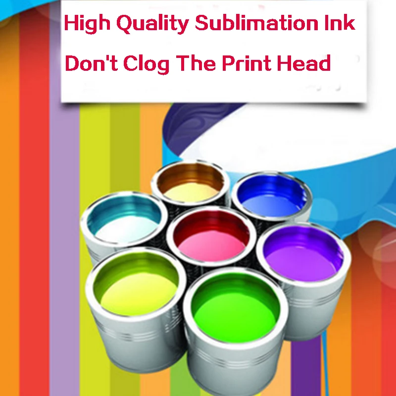 4X1000ML Sublimation Ink For RICOH SG 3110DNw 2100N 7100DN 3100SNw SG500 SG1000 SG400 SG800 GX-e7700 Printer Heat Transfer Ink