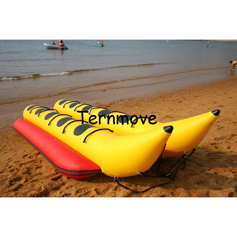 

spinner and banana boat for water park for water sports pvc air water totter single line double lines seesaw rocker