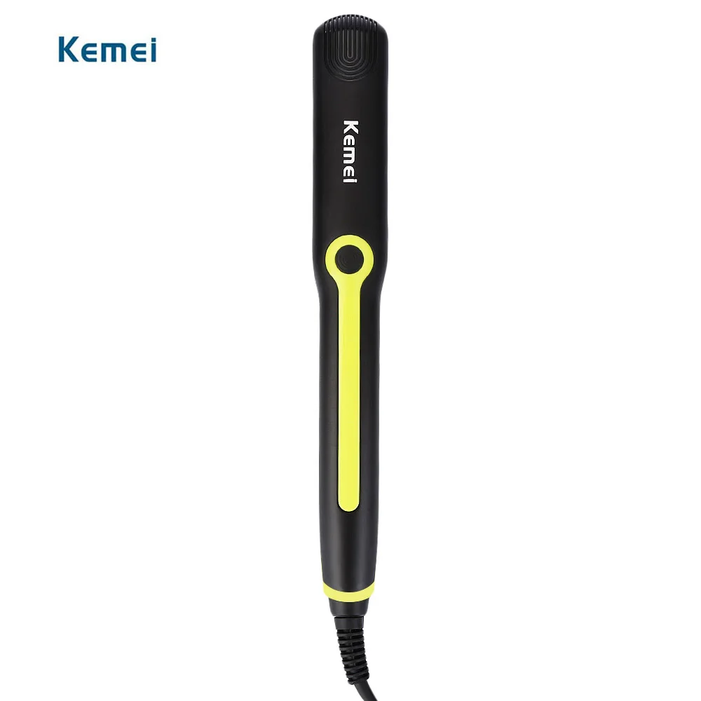 

Kemei KM - 2119 Multifunctional Tourmaline Ceramic Hair Iron Straightener Curler Flat Iron Styling Tools 220V EU Plug