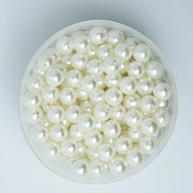 4-20mm perla cabochon tondo ivoy bianco perla imitazione abs branelli allentati craft & decorazione di diy che fanno