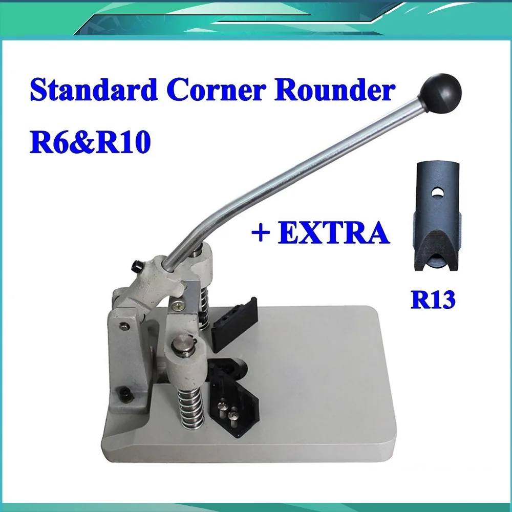 Standard Corner Rounder R6&R10 Balde + Additional R13 Die Blade Kit All Metal High Quality Wholesale Price