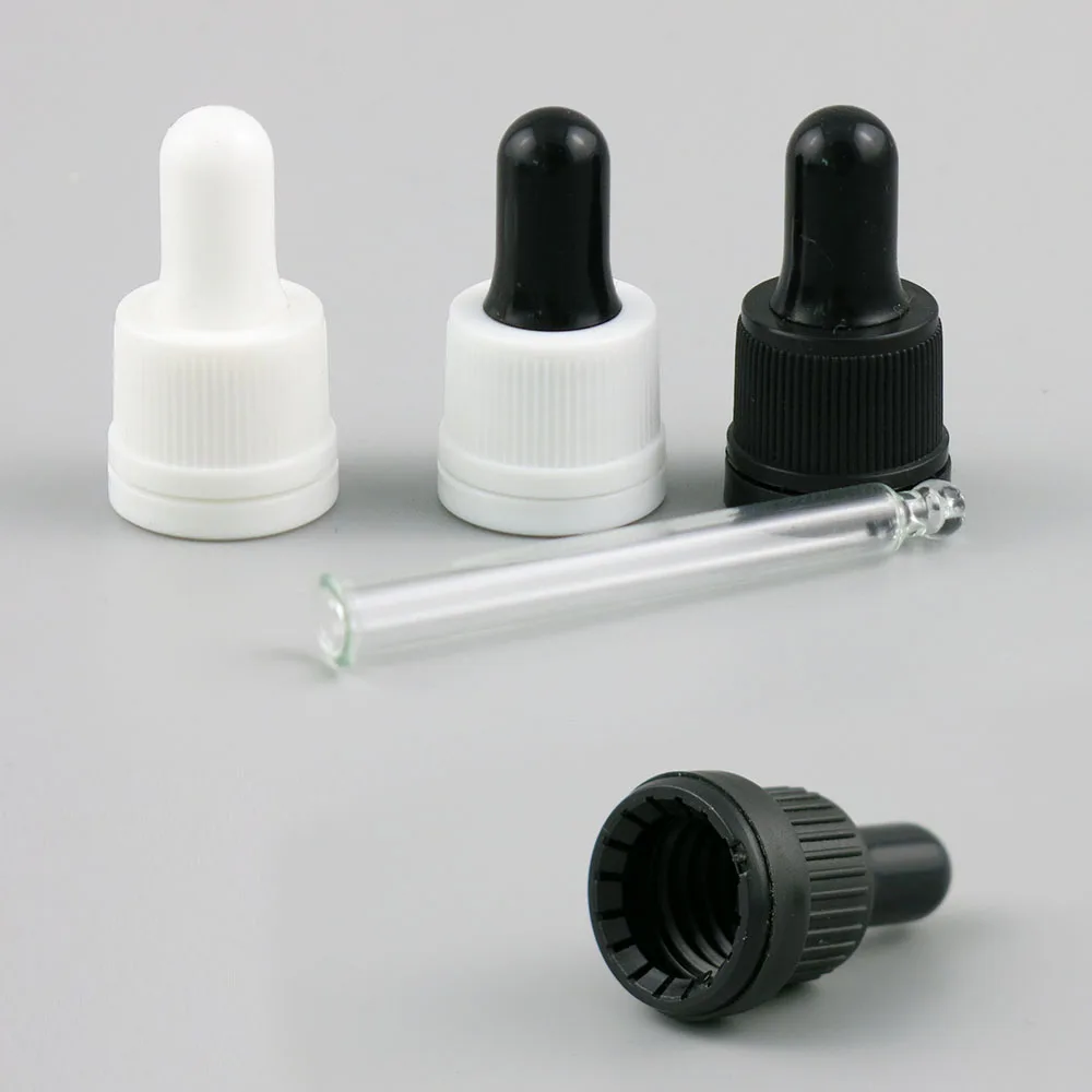 10 x 5ml 10ml 20ml 30ml 50ml 100ml Essential Oil Silver Plating Glass Bottle With Dropper For Liquid Reagent Pipette Bottle