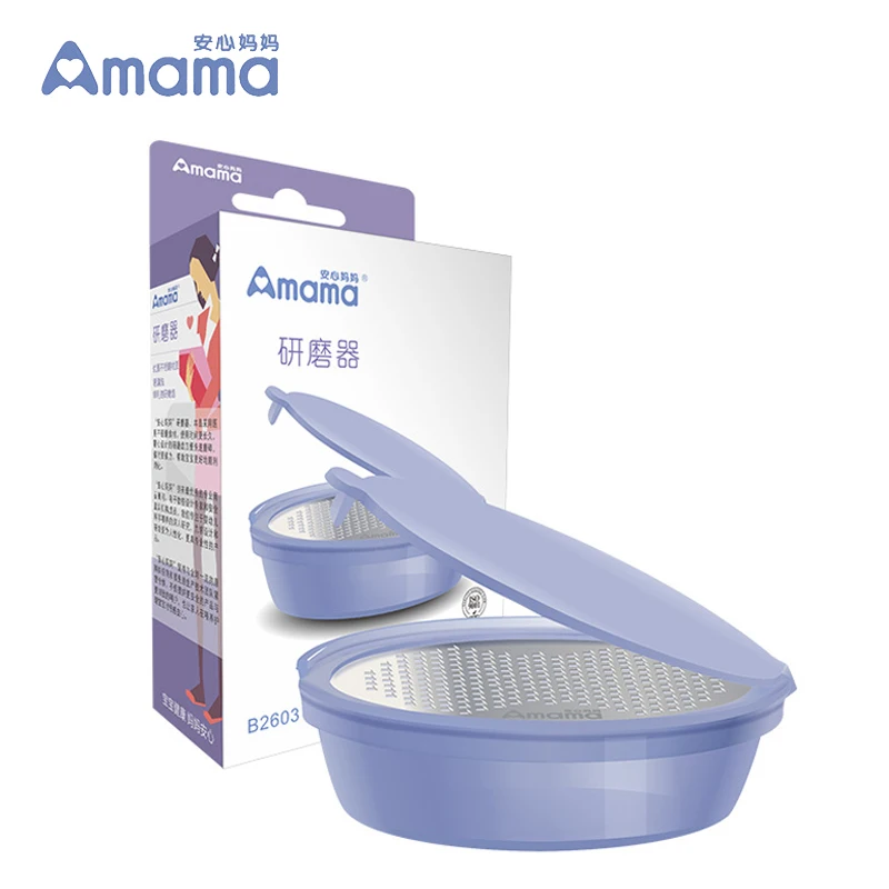 BABY FOOD MAKER Amama Manual Baby Food Mills for strawberry fruit and vegetables infantil feedkid Food supplement machine B2603