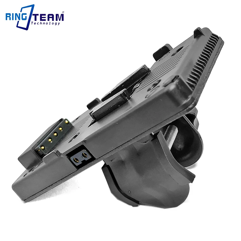 

DC 11-17V Unregulated V-Type Plate V Mount Battery Holder Adapter with Clip Clamp