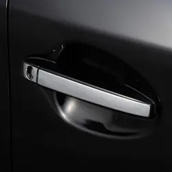 8PCS Accessories For Toyota Prius Alpha V ZVW40 Door Handle Cover Molding Trim with Keyhole  Car Styling Cover Accessories