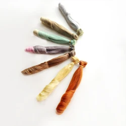 Msiredoll bjd wig Accessories 1piece 20*100CM doll hair for 1/3 1/4 1/6 1/12 Curly doll hair bjd wig diy Free shipping