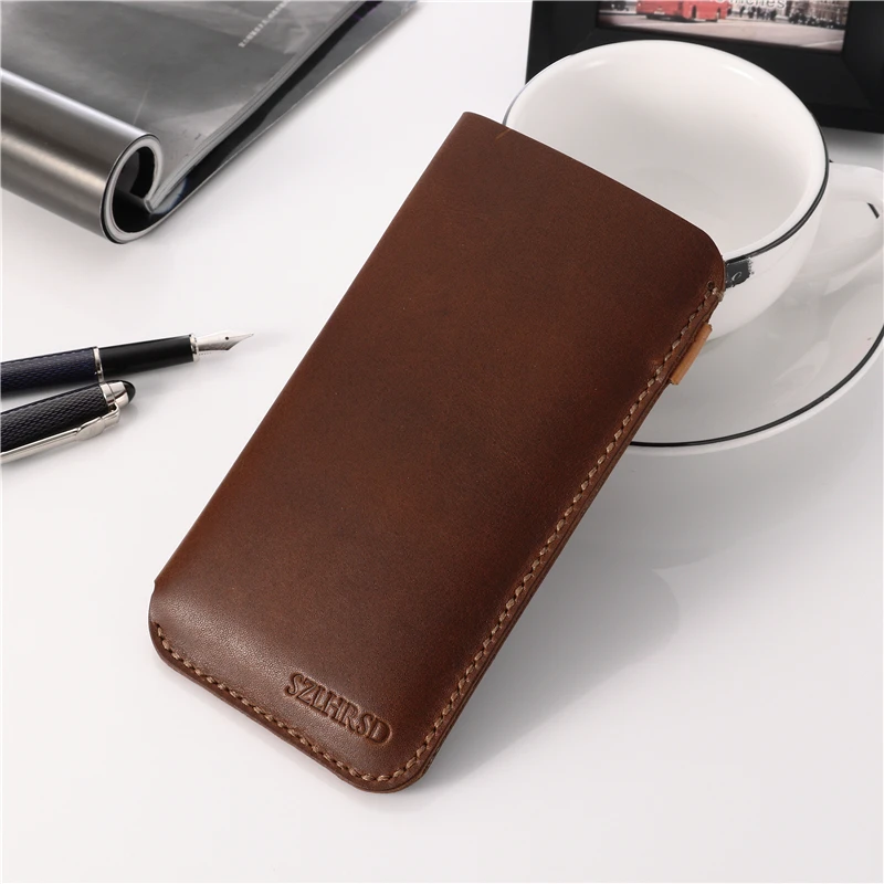 High Quality Phone bag Drop Protection Case Genuine Leather Cover for Caterpillar Cat S61 Cat S62 Pro S42 (S32) S52 S41 S31 S60