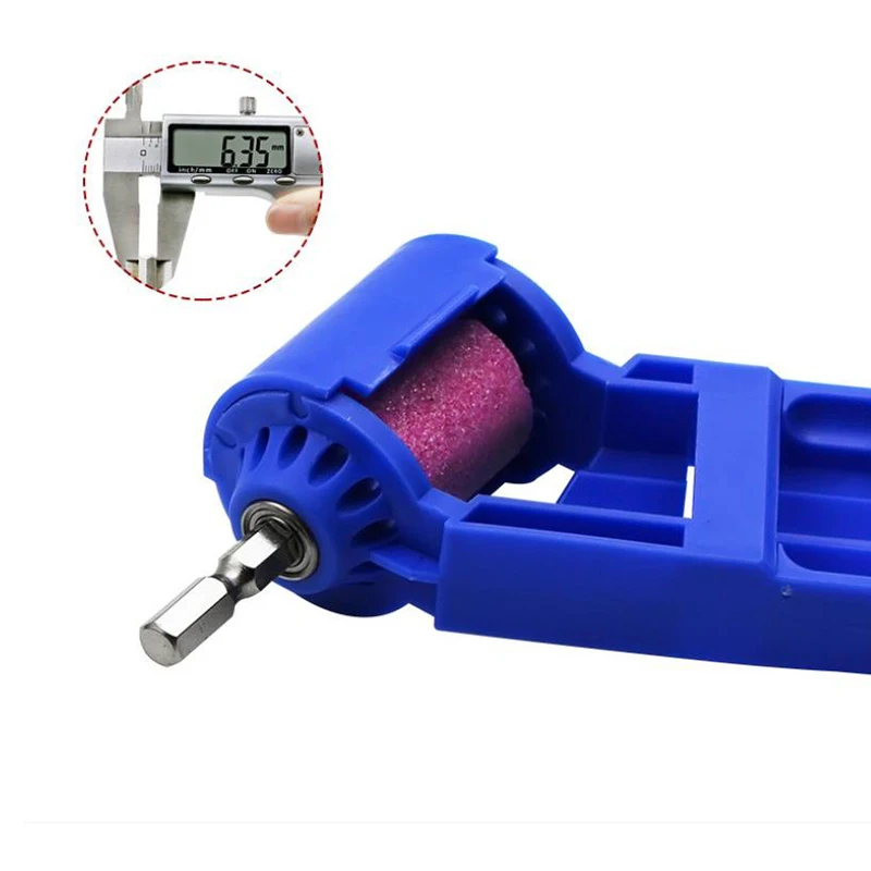 Portable Drill Grinder BIT KIT Sharpener Grinding Roda Pisau Mata Bor Mini Angle Mesin Alat Listrik