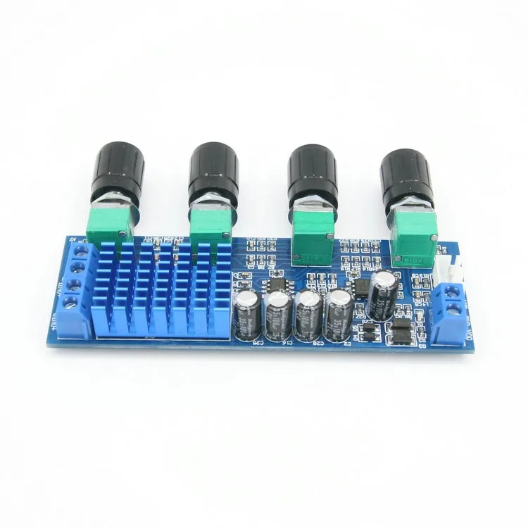 Digital amplifier board TPA3116D2 Audio magnifying plate High-power Tone board OP 12-24V DIY