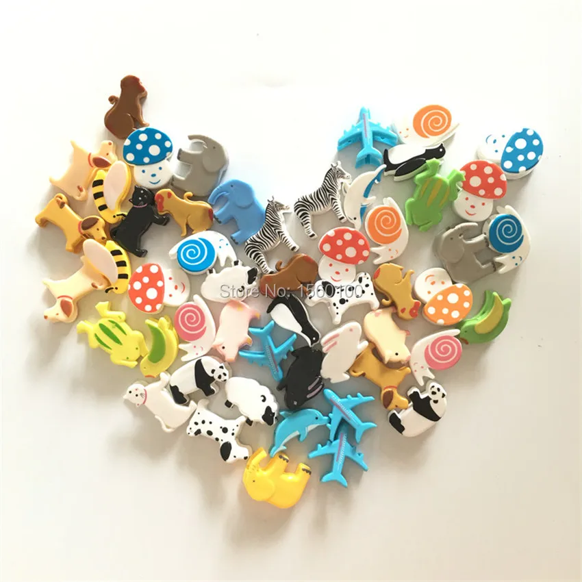 (48pcs/lot)Novelty cartoon gift clip/ cute animal photo clip for wedding/party decoration/ mini plastic paper clip kids gift