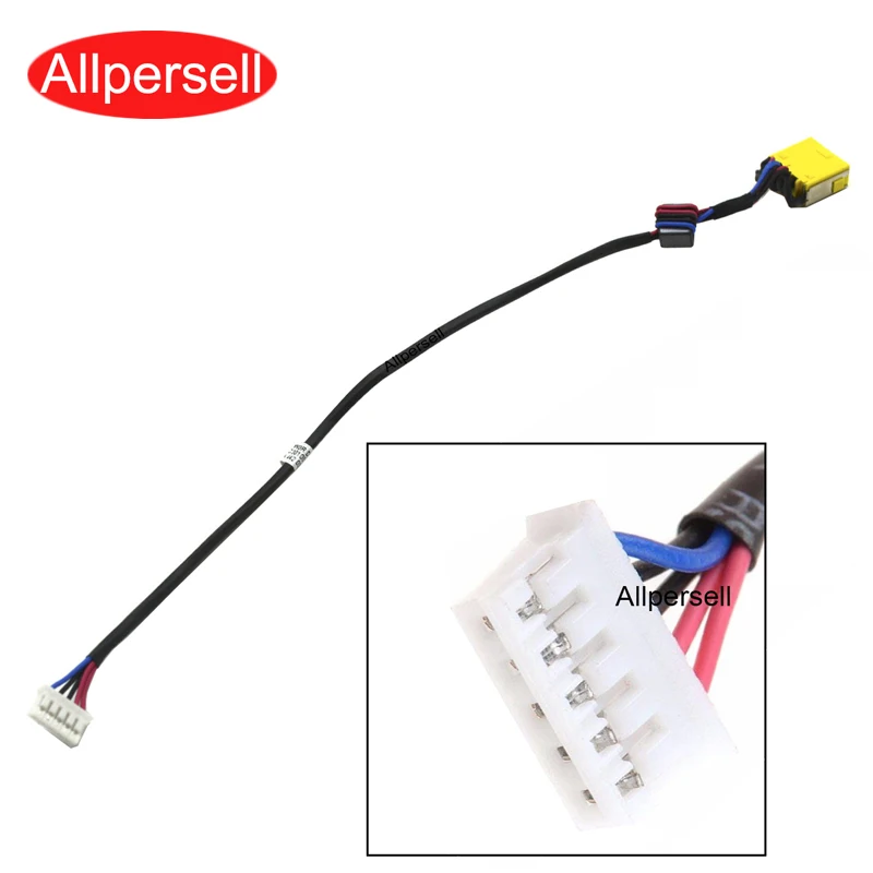 Portátil dc power jack cabo cabo de fio de carregamento para lenovo g500 g505 g510 g400 g405 g490 g410 interface de alimentação