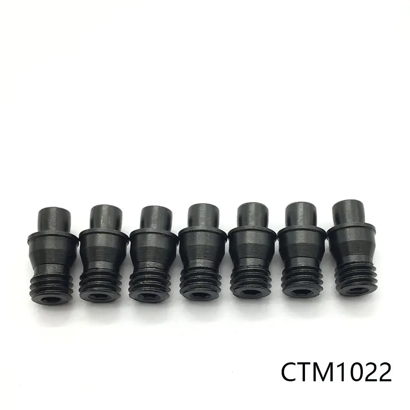 10pcs CTM510 CTM513 CTM515 CTM613 CTM617 CTM618 CTM619 CTM822 CTM1022 CNC lathe Tools Center Pin Arbor Accessories pins Screw