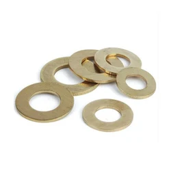 Brass Washer M2 M3 M4 M5 M6 M8 M10 M12 M14 M16 M18 M20 M22 Brass Flat Washer Set bronze Washers Brass Flat Gasket