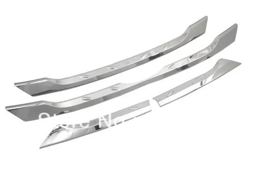 

Car Styling Chrome Front Center Grill Trim For Hyundai Santa Fe 2013 up