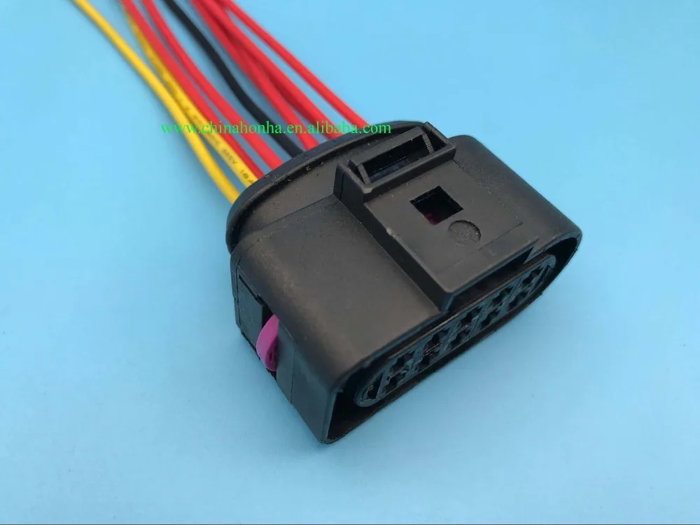 A3 Headlight Wiring Pigtail Connector Plug 10 Pin 1J0973735 1J0 973 735 with wire or without wire