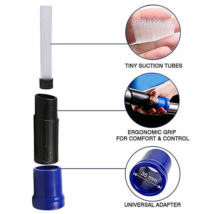 Straw Tube for Household Keyboard Tools Dirt Remover Dust Wiping Cleaner Brush Cleaner Dusty Brush Cleaning Tool Household