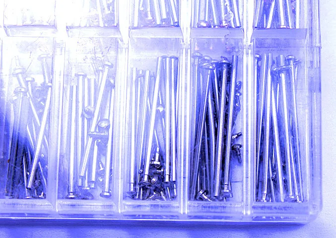 200PCS / 1Set  High Quality Watch Parts Stainless Steel HEALTH ANOEAR BARS Watch Repair Part - 73101