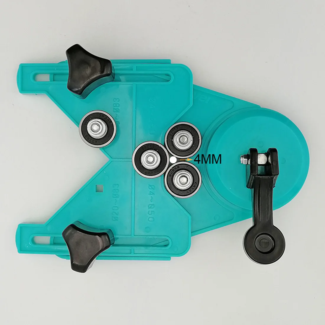 DIATOOL Regolabile In Plastica Guida della Fresa con la Tazza di Aspirazione core bit Posizionatore foro ha veduto locater progettato per trapani core bit