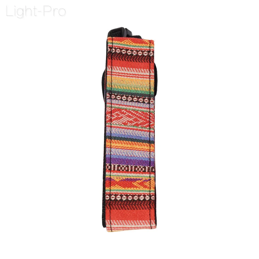 Ethnic Style Photo Camera Colorful Strap Cotton Yard Pattern Neck Strap DSLR Shoulder Hand Strap for Canon Nikon Sony Pentax