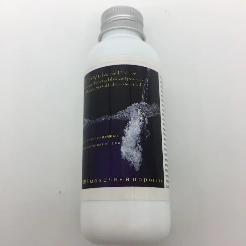 Solid Magic Powder Lubricant  used with 500ml Hot Water Making Water Base Anal Lubricant Sex Oil Body Cream SPA Gel