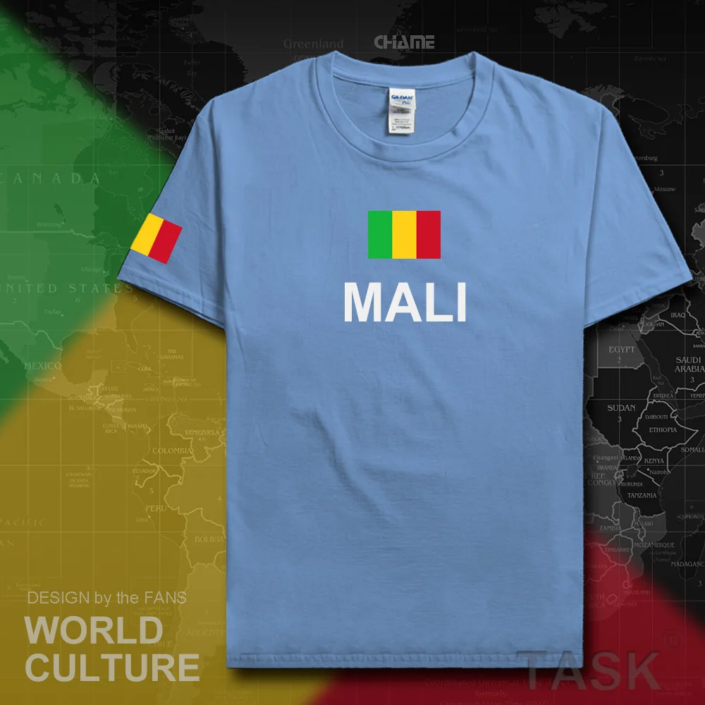 Republic of Mali men t shirt fashion 2017 jersey nation team 100% cotton t-shirt clothing tees country sporting flag MLI Malian