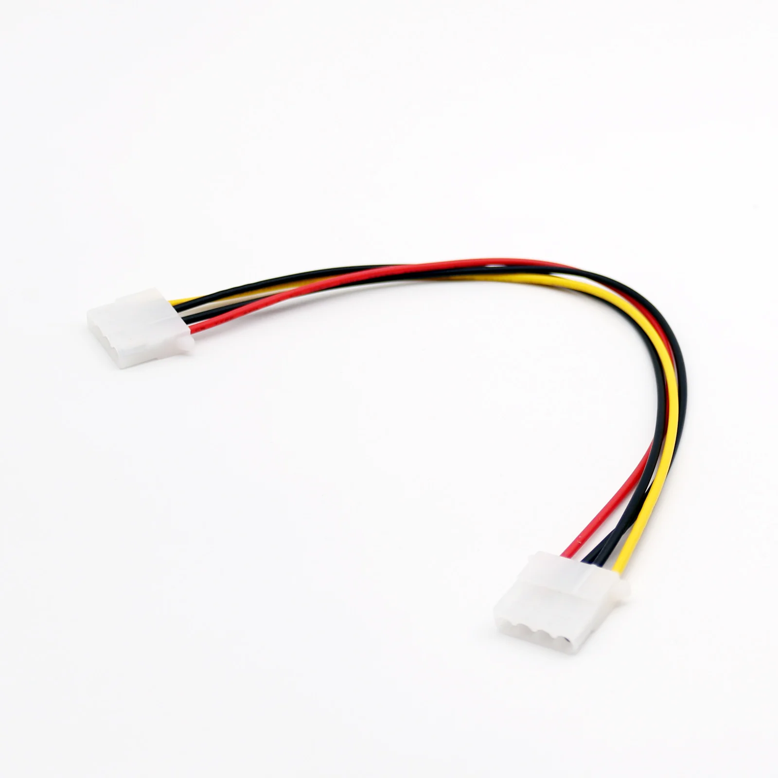 1pcs IDE 4 pin Molex Female to 4 pin Female Power Extension Connector Cable IDE 4 Pin Female to Female Cable 30cm