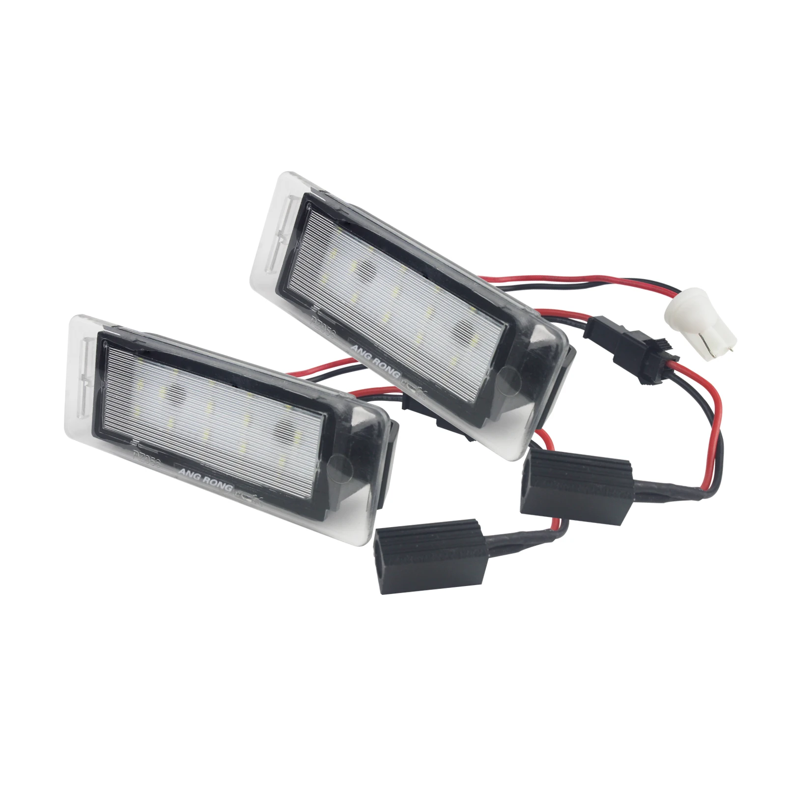 ANGRONG 2x LED Licence Number Plate Light For Opel Vauxhall Mokka Insignia Sports Tourer Mokka