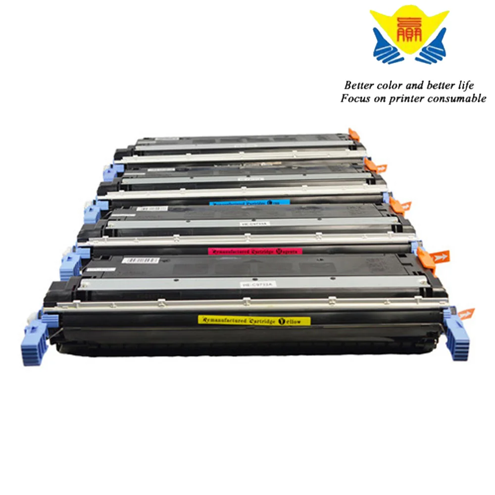 JIANYINGCHEN Compatible color toner cartridge 9720A 9721A 9722A 9723A For HPs color Laserjet 4600 4610