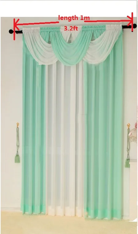 curtains for living room modern sheer kitchen cortinas luxury tulle  drape  panel and waterfall valance hilton window treatment