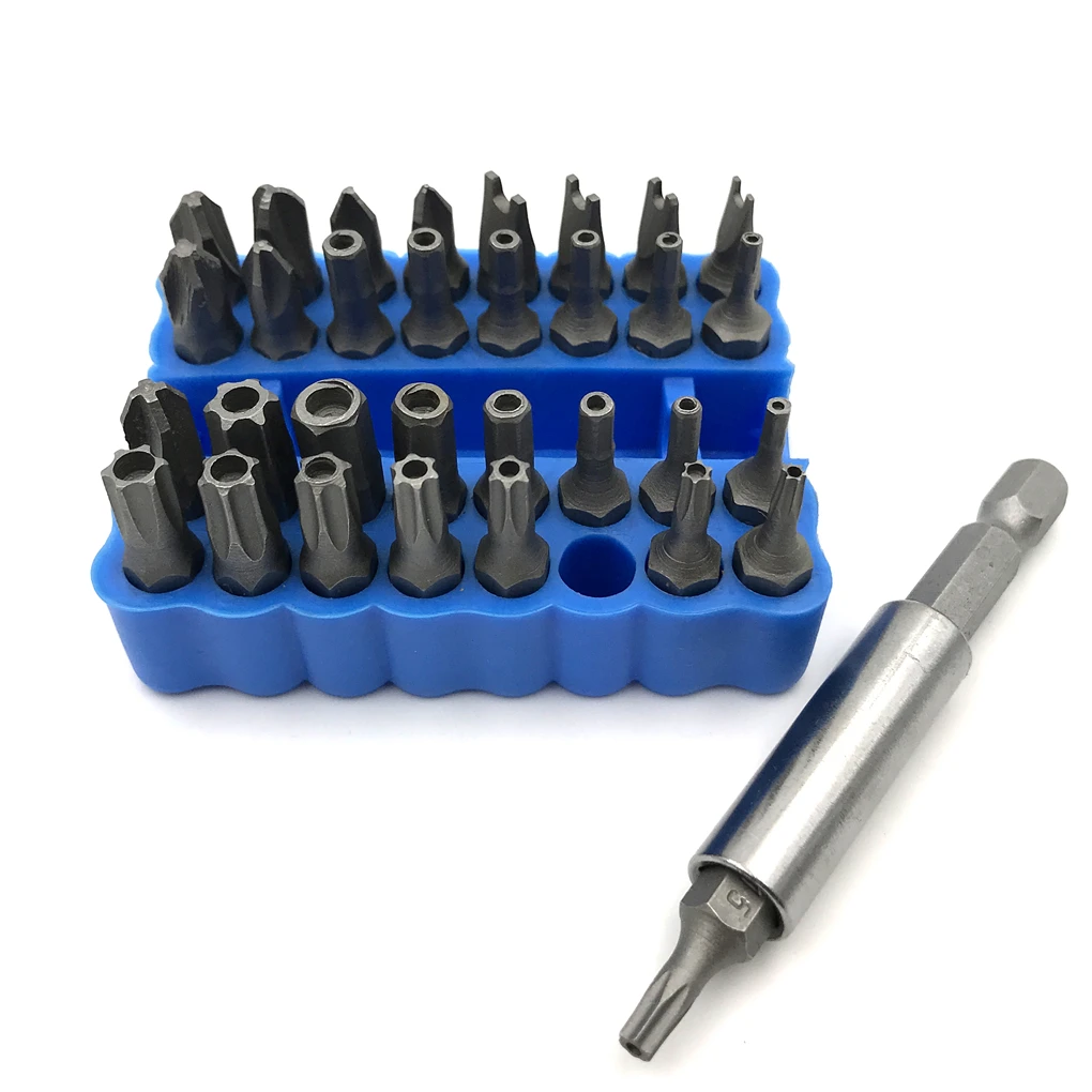 

High Quality 33pcs Hollow Batch Head Combination Screwdriver Inside Hexagon Special Charging Drill Heavy-Shaped Knitting