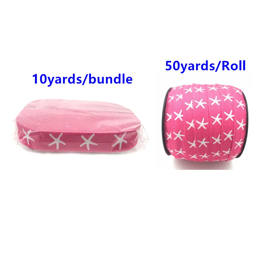 10 Yards 5/8'' bunter Gymnastik-Druck, umklappbar, elastisch, dehnbar, für Mädchen, Haargummi, Zubehör, DIY, handgefertigtes Gurtband – Detail 22