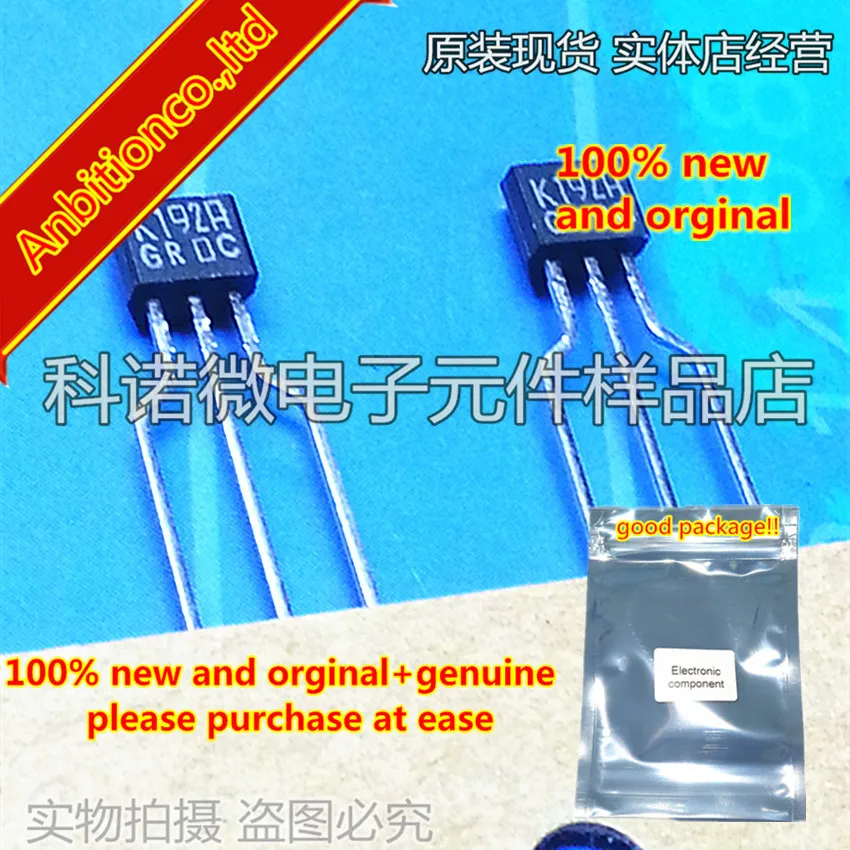 

10pcs 100% new and orginal 2SK192 K192 2SK192A-GR/Y TO-92S in stock