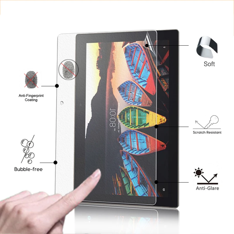 

Premium Anti-Glare screen protector film For Lenovo TAB3 10 Business TB3-X70F 10.1" tablet matte screen protective films + tools