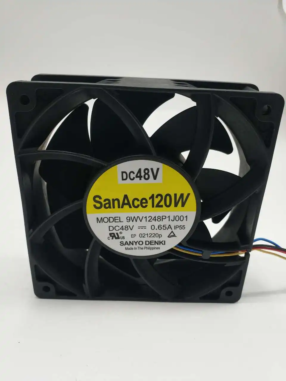 

Original SANYO 9WV1248P1J001 12038 48V 0.65A 12CM IP55 waterproof cooling fan