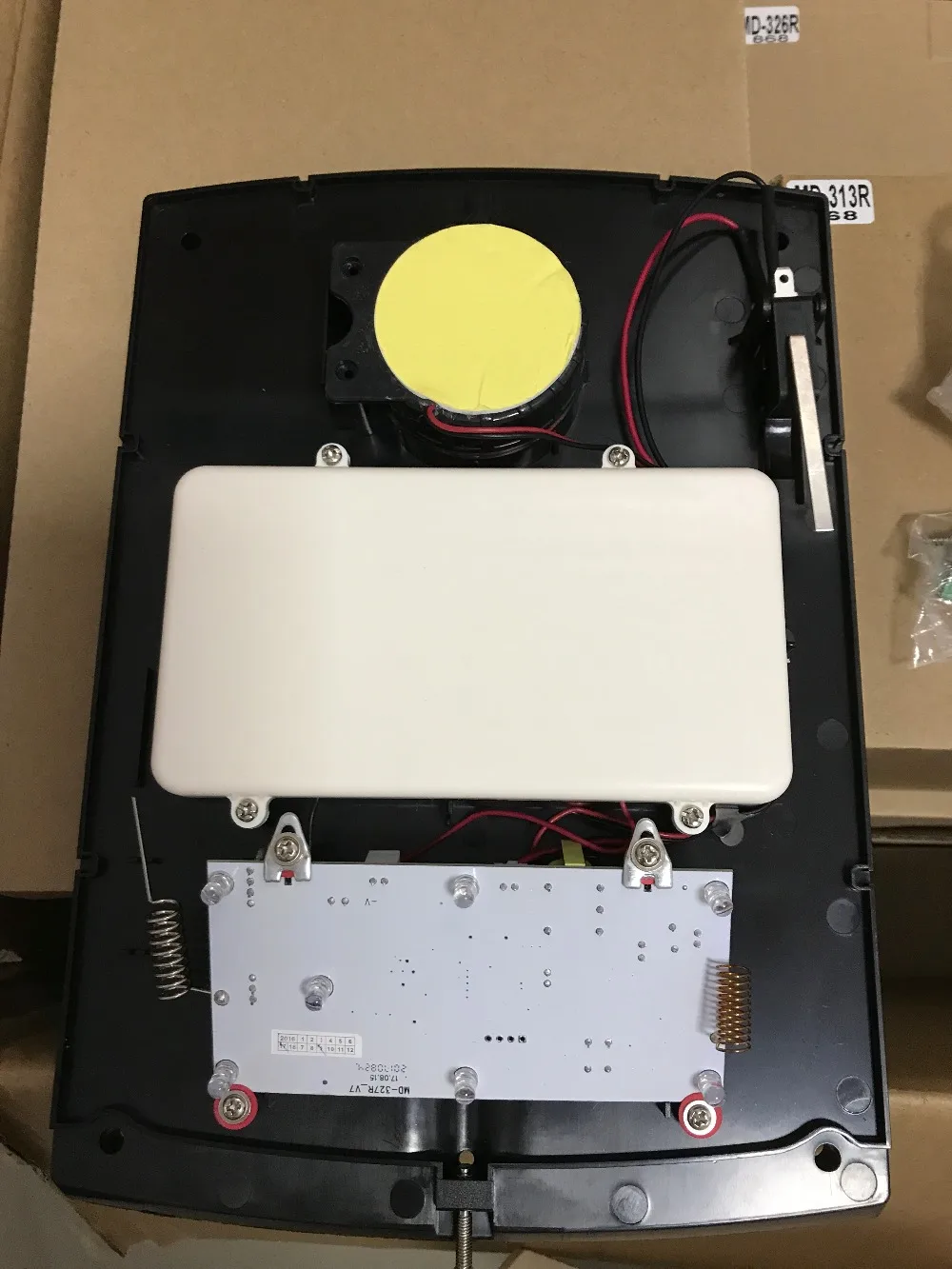 Meian Wireless MD-327R External Strobe Siren With 105dB Big Alarming Sounds and Flash Threaten Thief With 4PCS Battery
