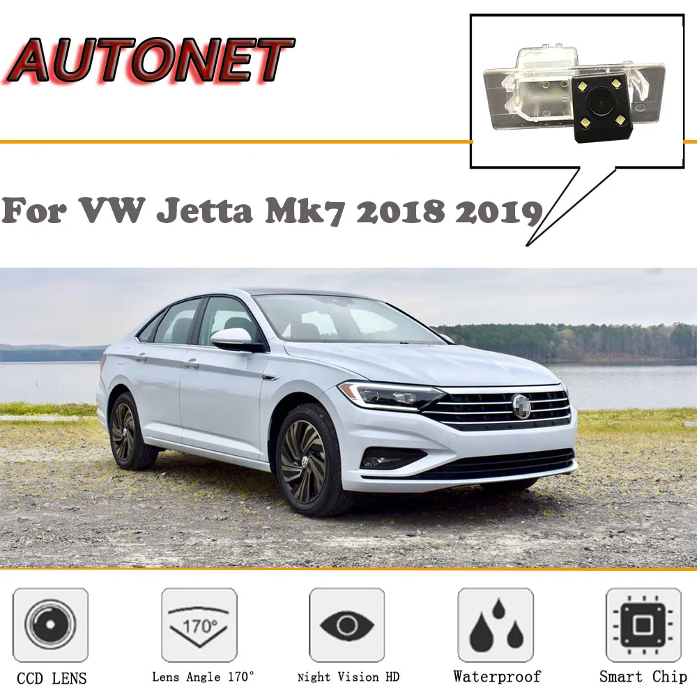 

AUTONET Rear View camera For VW Jetta Mk7 2018 2019/CCD/Night Vision/Reverse Camera/Backup Camera/license plate camera