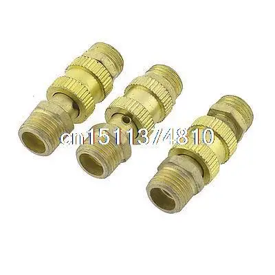 

Metal 1/4" PT Male Threaded Release Valve for Air Compressor 3 Pcs