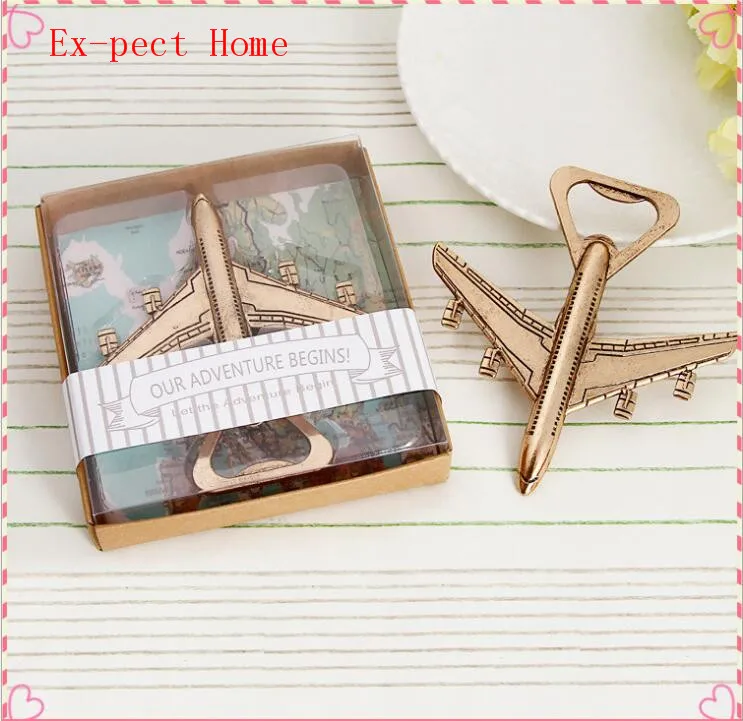 

50 pcs/Lot+Wedding Souvenirs Airplane Bottle Opener Antique Bottle Opener Gift Wedding Favors And Gifts For Guest+FREE SHIPPING