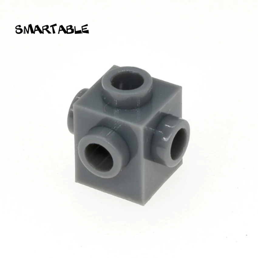 Smartable Technische Baksteen Speciale 1x1 met Studs op 4 Zijden Bouwstenen Onderdelen Speelgoed Voor Kinderen Compatibel 4733 30 stks/partij